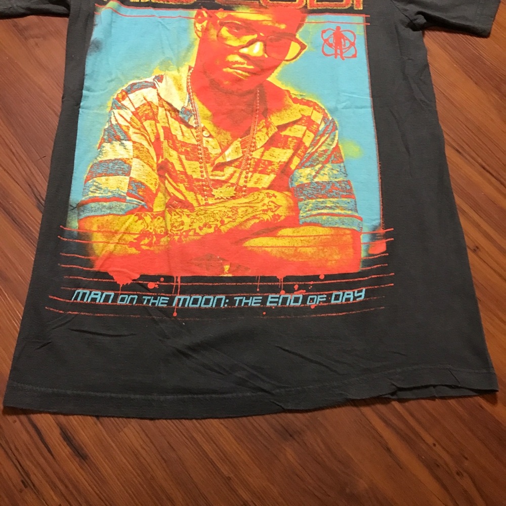Kid Cudi Man On The Moon: The End Of Day Tee Rare - Picture 10 of 12
